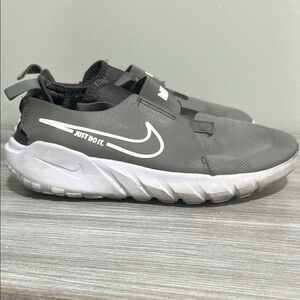 Nike Gray and White Sneakers